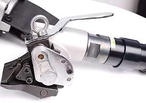 Ty9923pneumatic pnömatik 2 in 1 çemberleme aracı kiti için 3/4 "(19mm) çelik kayış hava balya çentik mühürleyen + gergi/kesici çelik boru - Product Image 2