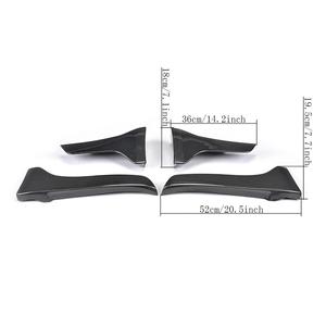 In Fibra di carbonio Q50 Anteriore e Paraurti Posteriore <span class=keywords><strong>Paraspruzzi</strong></span> per Infiniti 14UP 4 Pezzi - Product Image 6