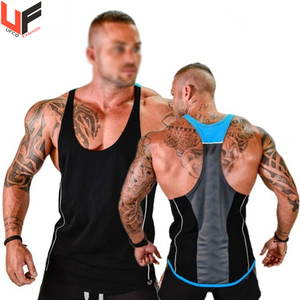 Vente chaude léger personnalisable hommes croix entraînement haut chemise Fitness entraînement porter sans manches maillots de corps - Product Image 5