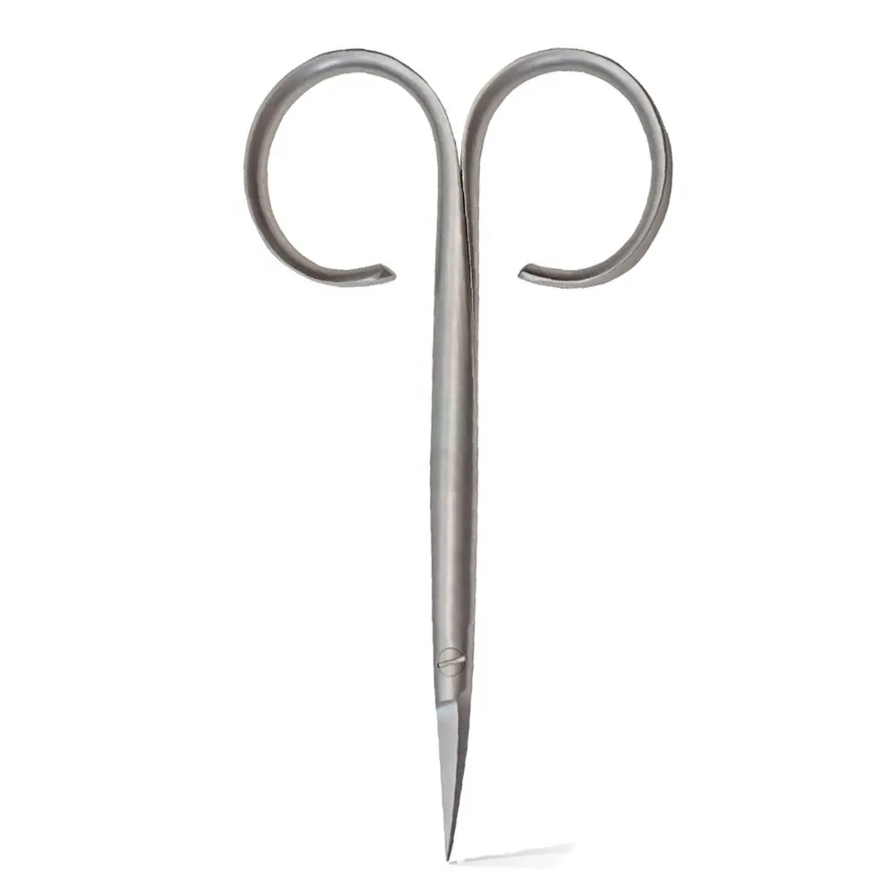Hot Sale Small Custom Logo Stainless Steel Professional Beauty Care Tool Eyebrow Scissors Manicure Scissor