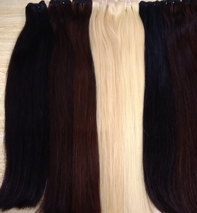 Venta al por mayor 2022 Cabello Remy de doble trama a máquina de 25 cm, estilo liso, nueva moda, hecho en Vietnam, cabello virgen vietnamita - Product Image 6