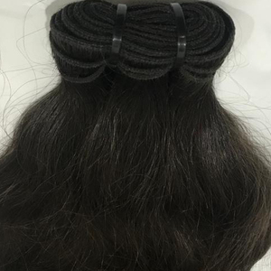 Extensions de cheveux vierges indiens naturels 100% aaa, mèches de cheveux humains vierges crus non traités, cuticules alignées, qualité supérieure 12A - Product Image 1