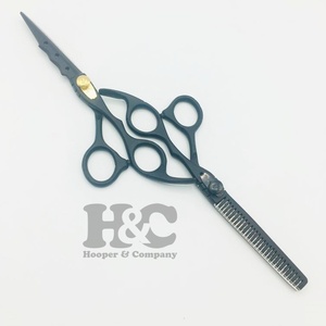 ด้ามจับเหล็กขนาดต่างๆสำหรับร้านตัดผมกรรไกรตัดผมสำหรับร้านเสริมสวยมืออาชีพดีไซน์ฟันแบนปรับแต่งได้ - Product Image 4