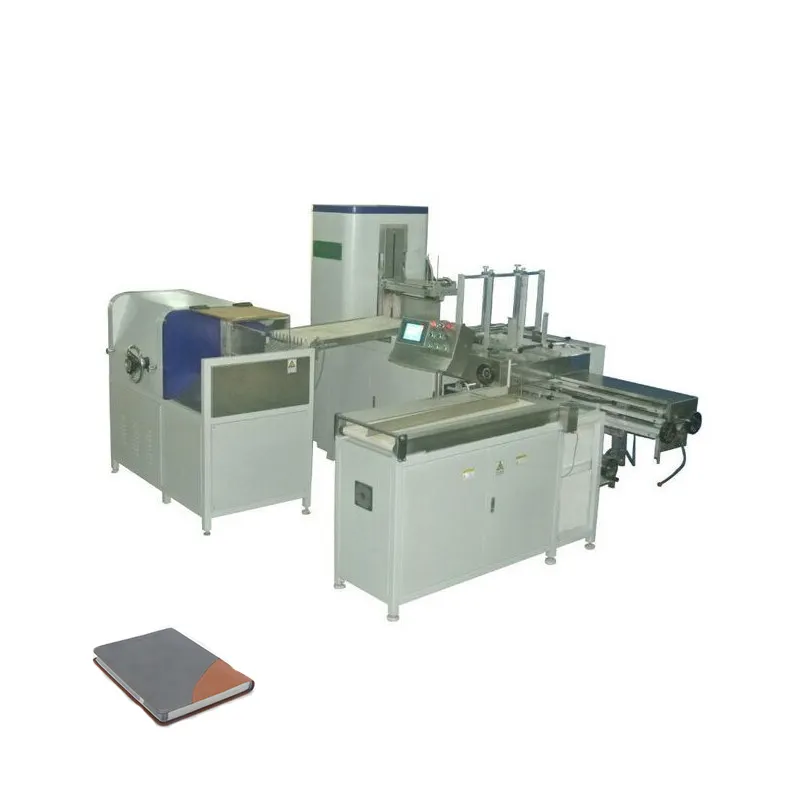 HXCP Cold Glue Casing In Machine For Notebook Cover Automatic Case Fixing Machine For Diray Cover