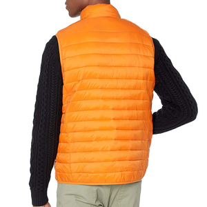 Meilleure vente Veste matelassée de créateur pour hommes, tissu en toile enduite confortable de haute qualité sans manches en hiver, vente en gros - Product Image 2