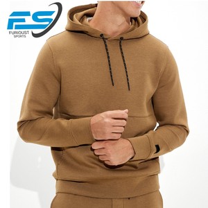 Sweat à capuche unisexe personnalisé en molleton 100 % coton épais 420g, écologique, respirant, style streetwear, teint uni, avec logo OEM, coupe classique pour l'hiver - Product Image 3