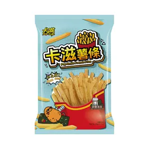 Collation pop-smile — Chips de pommes de terre, 50 pièces, saveur de fruit, frites, sel et algues, pommes de terre, 90g