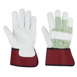 Guantes de trabajo de seguridad para hombre y mujer, guantes de trabajo de alta resistencia canadiense, de calidad única, guante De cuero resistente - Product Image 1