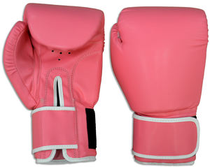 Guantes de entrenamiento profesional de cuero PU de piel de vaca de 12oz de alta calidad para boxeo Logotipo personalizado Material de PVC Hecho en Pakistán - Product Image 5