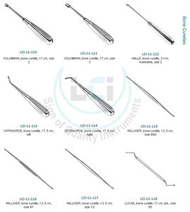 Curettes dentaires M/O acier inoxydable métal pour source d'alimentation électrique manuelle matière plastique - Product Image 5