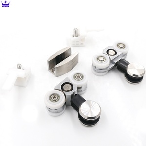 <span class=keywords><strong>Puerta</strong></span> Corredera de Vidrio para <span class=keywords><strong>Ducha</strong></span> de Hotel Moderno Kingstar, con <span class=keywords><strong>Ruedas</strong></span> de Acero Inoxidable para Baño - Product Image 2