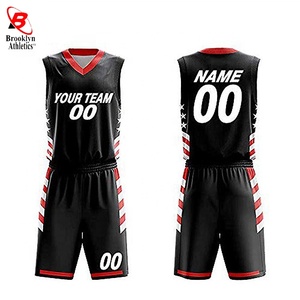 Uniformes de baloncesto sublimados de alta calidad, conjuntos de ropa deportiva personalizables al por mayor, de talla grande con diseño de logotipo impreso - Product Image 2