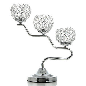 Elegant Style Votive Crystal Candle Holders Lanterns and Candle Jars Table Top Decorative Candle <b>Stick</b> Holder T-<b>light</b> Votive - Product Image 5