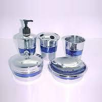 Pure mettle <b>Bathroom</b> <b>Accessory</b> <b>Set</b> with Bath <b>Accessories</b> <b>Set</b> Includes Soap Dispenser, Toothbrush Holder, Soap Dish - Product Image 4