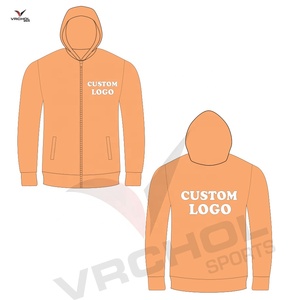 Customized Plus Size <b>Hoodie</b> with Solid Pattern Embroidery Knit Weave Fabric & Anti-Shrink Feature Custom Design Options - Product Image 1