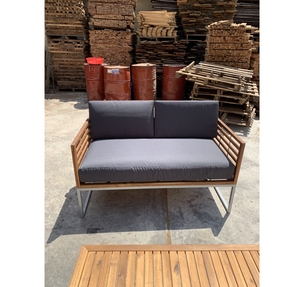 Ensemble de meubles d'extérieur en bois de teck et d'acacia - Product Image 2
