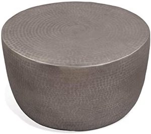 Modern Antique Metal Hammered <b>Round</b> Coffee <b>Table</b> for Living Room Hotels and Restaurants for Home and Kitchen Use Price - Product Image 3
