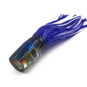 NOUVEAUTÉ WEIYU Leurre de pêche en eau salée à traîne, tête en résine multicolore en forme de coupe de 11 pouces, motif pieuvre et jupes, pour thon - Product Image 2