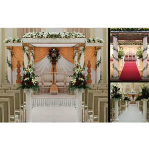 Mandap Romano para Bodas Indias, Mandap Romano Real para Bodas Inglesas, Mandap Romano Blanco Exclusivo para Bodas en el Reino Unido, Nueva York - Product Image 1