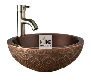 Kitchen Designer Copper Sinks One Bowl Single Copper Sinks Customized Metal Copper Sinks