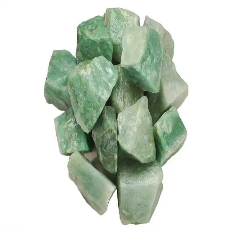 Vente en gros de pierres précieuses de quartz, Aventurine verte rugueuse naturelle, brute, pour cristaux, pierres de guérison, à bas prix, vente en gros
