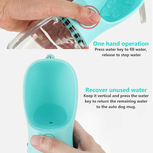 Para el mejor vendedor, cuenco de agua compacto de plástico ecológico para perros, increíblemente ahorro de espacio con un diseño plegable más grande - Product Image 6