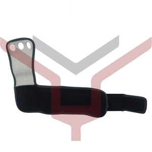 Gym Exercise Fitness <b>Weight</b> Lifting 3 Hole Hand Grips Custom Logo Weightlifting Gymnastic Carbon - Product Image 4