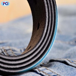 Ceinture décontractée de haute qualité pour hommes en cuir véritable avec épingle en relief en maille pour boucle et alliage pour la mode de boucle - Product Image 5