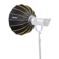 NiceFoto LED-60cm Bowens mont Parabolique lumière douce boîte profonde doux boîte avec grille rapide mis en place