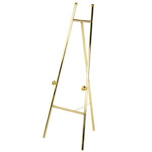 Small Gold <b>Metal</b> <b>Easel</b> - Product Image 3