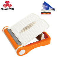 ALLWINWIN STB12 Planche d'étirement – Motif à pois, inclinaison réglable, pour mollets, chevilles et pieds