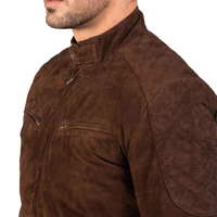 Veste en cuir vintage décontractée pour homme, grande taille, hiver, avec fermeture éclair en laine crochetée, imperméable, coupe-vent et respirante