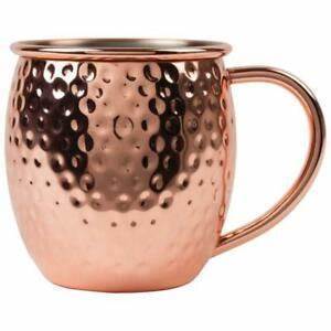 Mule de Moscou en cuivre pur poignée en laiton massif chopes à bière en cuivre antique pour mules en cuivre fabricant de qualité - Product Image 3