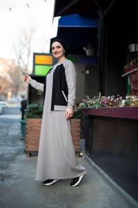 New Season <b>Women</b> LACY 2-PIECE DRESS Islamic Clothing Abaya <b>Kaftan</b> Muslim Islamic Fashion Turkish Quality - Product Image 2