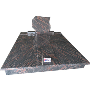 Pierre tombale Monument de granit rouge Kadan pas cher - Product Image 1