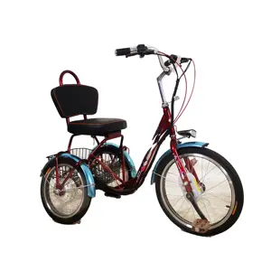 OEM Изготовленный На Заказ Взрослый трехколесный велосипед трехколесный 20-дюймовый велосипед трехколесный велосипед для взрослых/трехколесный велосипед/грузовой tircycleLM-037