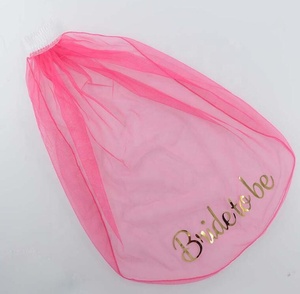 งานแต่งงานตกแต่งเจ้าสาวงานแต่งงานทีมเจ้าสาวซาติน Sash Bachelorette Party Girl Hen Party อุปกรณ์ตกแต่ง - Product Image 5