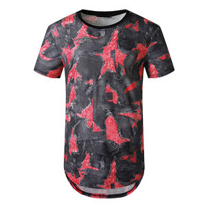 T-shirts vierges de haute qualité, vente en gros, ensemble de conception personnalisée, Promotion d'usine, en vrac - Product Image 3