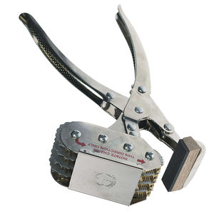 Pince à tatouer rotative en acier de la marque BEST, modèle C-Best-15, pour instruments vétérinaires, réutilisable et durable, vente en gros - Product Image 2