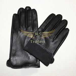 Nouveau hiver PU cuir écran tactile étanche thermique cyclisme en plein air vie quotidienne utilisation en cuir gants personnalisés pour hommes - Product Image 4
