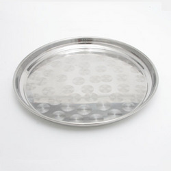 Bandeja redonda de acero inoxidable para el hogar, bandeja para hornear personalizada de la mejor calidad, para decoración del hogar, venta al por mayor y fabricante - Product Image 3