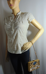 กระเป๋าถือโลหะสำหรับผู้หญิง,กระเป๋าถือคลัทช์แฮนด์เมดสำหรับเจ้าสาว - Product Image 6