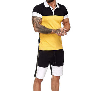 Vestido personalizado de playa para hombre, camiseta, traje para trotar, conjunto corto de dos piezas - Product Image 6