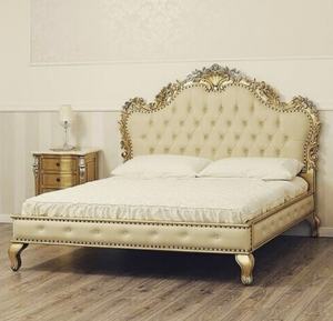 Cadre de lit de luxe en bois, meuble de chambre à coucher, haute qualité, meilleure vente - Product Image 5