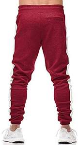 Pantalones deportivos de felpa gruesa con cordón polar unisex, con bolsillo joggers, informales - Product Image 5