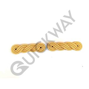 อินทรธนูไหล่เครื่องแบบปักตามสั่งสีทองล้วน - Product Image 4