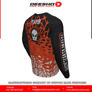 Venta al por Mayor de Ropa Deportiva Unisex Personalizada, Camisetas de Manga Larga, Sublimación Completa, Tallas Grandes, Reversibles - Product Image 5