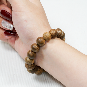 Bracelet en perles de parfum sous-marin de qualité supérieure, hiphop du Vietnam, mode bois, UOB2 12mm - Product Image 5