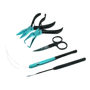 Premium Quality High Grade Stainless Steel Hair Extensions Tools Professional Mini Salon Kit Set