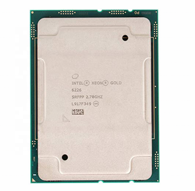 FOR INTEL XEON SERVER CPU GOLD 6226 2.7GHZ 12-CORE 165W PROCESSOR-SRFPP CPU PROCESSOR